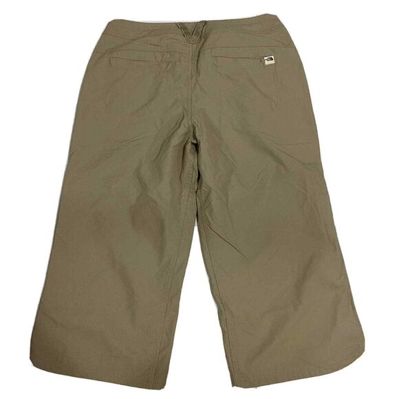 Northface Womens Bermuda Shorts Khaki Size 4‎ Hiking/outdoors - Picture 2 of 11